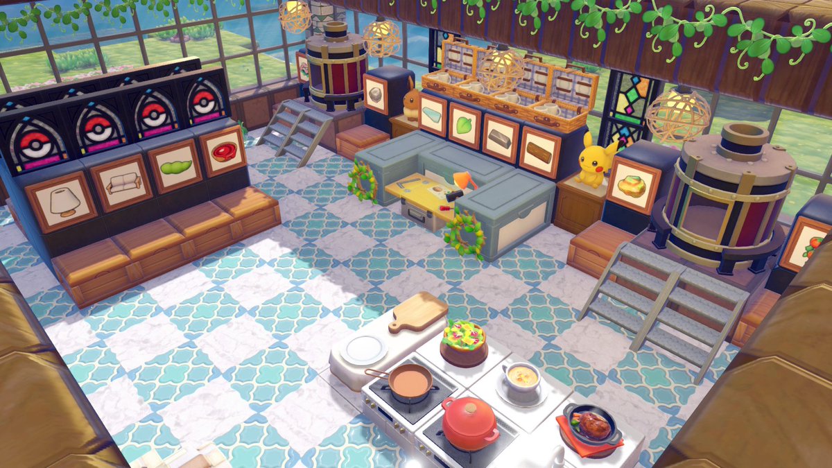 インベントリも収納も無茶苦茶で何処に何があるか分からなくなってきたので収納兼作業部屋を建築🛠

必要なものはこの部屋で全て完結する…はず🤤

#ぽこあポケモン   
#PokemonPokopia