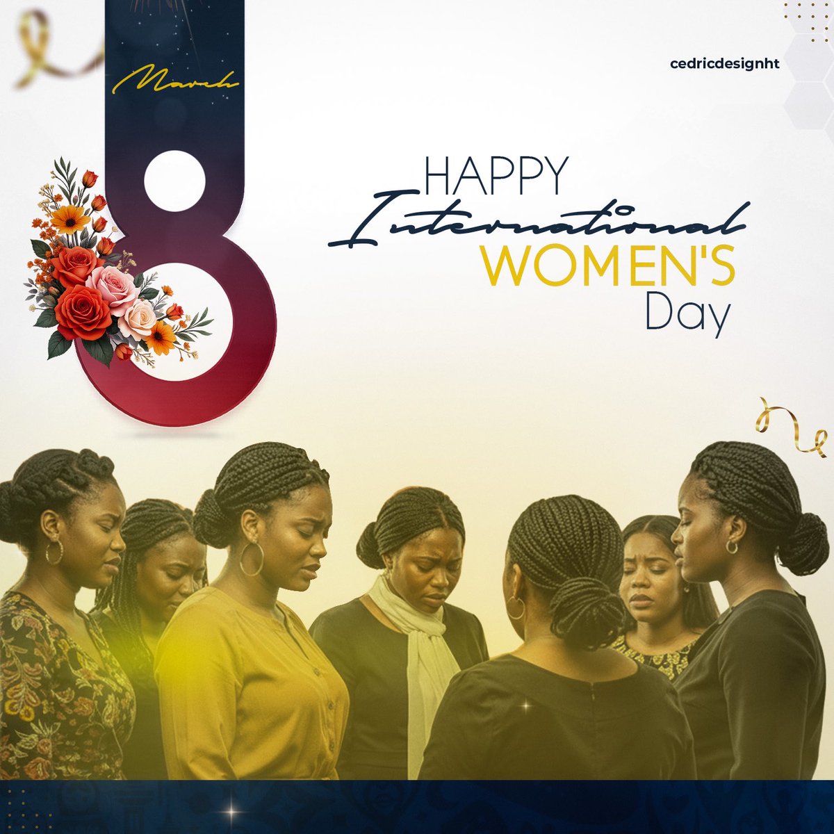 Cedric001D's tweet photo. Célébrons la force, la beauté et le courage des femmes.
Aujourd’hui et tous les jours, honorons leurs droits et leurs accomplissements.

#JourneeInternationaleDesDroitsDesFemmes https://t.co/RMHjWOzZBY