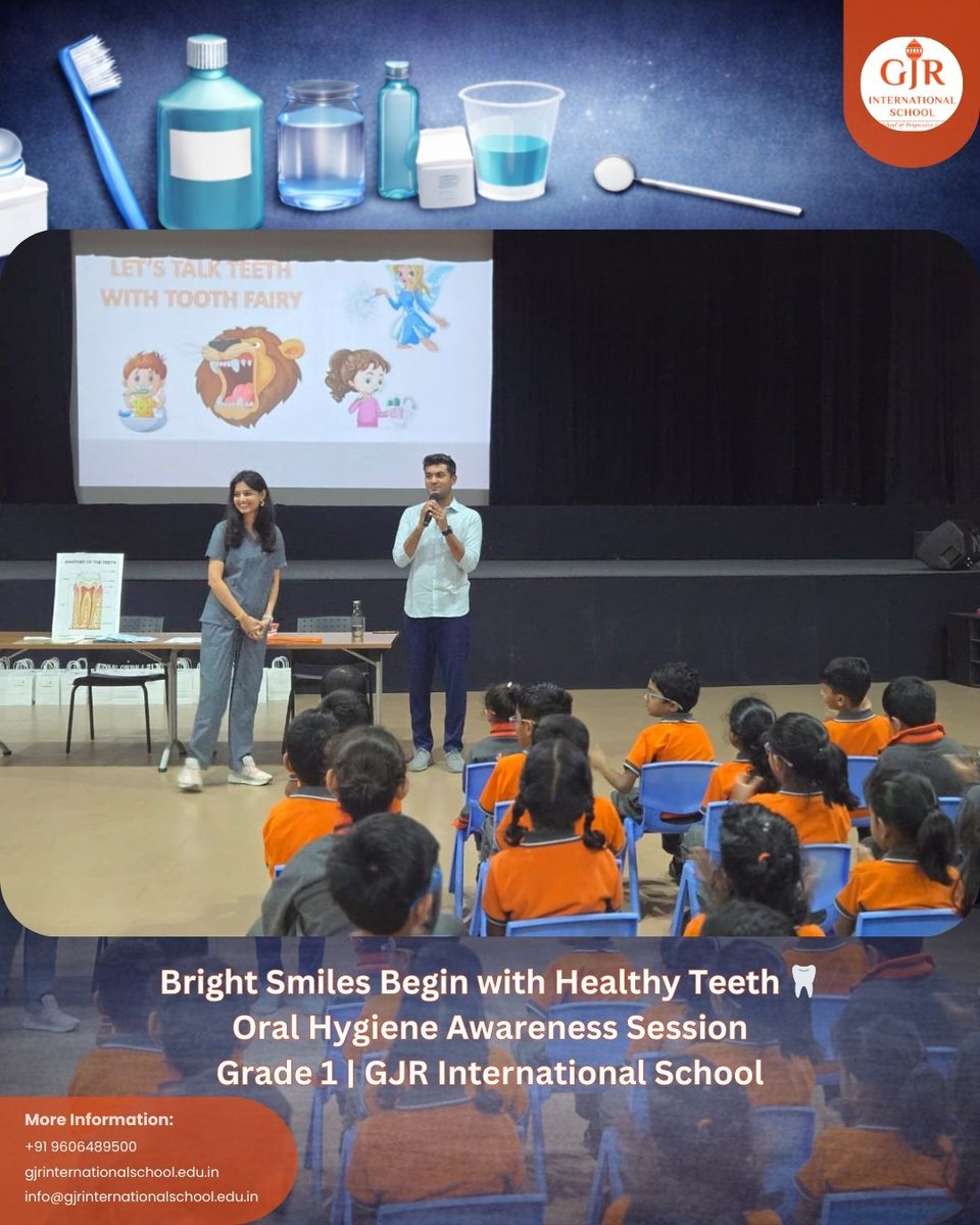GJR International School tweet media