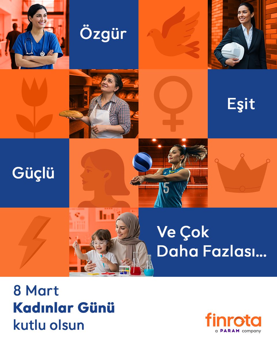 finrotacom's tweet photo. Kelimelerin tarif etmeye yetmediği kadınların 8 Mart Dünya Kadınlar Günü’nü kutlarız. 🧡

#8Mart #KadınlarGünü https://t.co/9kQ3ZzyDuB