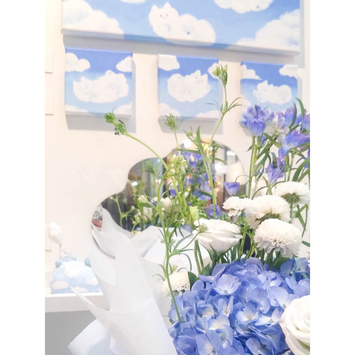 ppweiwei's tweet photo. พาน้องแมวๆมาวิ่งเล่นที่งานแมงโก้ค้าบ 🩵🐱

เป็นอีกปีที่ท้าทายความสามารถเรามากมายเสมอ ขอบคุณคุณคอลเลคเตอร์และทุกคนที่แวะมาหากันนะคะ 💖🥹

☁️ N51 : CIRCUS DE LALELO
📅 4-8 MARCH 2026
🎏 RIVER CITY BANGKOK
#MANGOARTFESTIVAL2026 https://t.co/zSNOnAC1bX