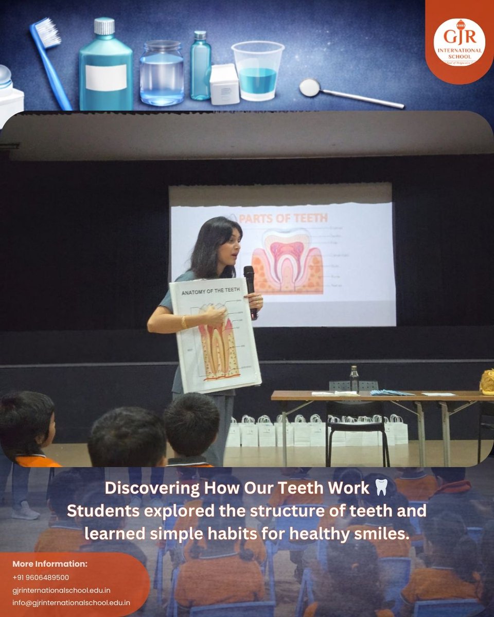 GJR International School tweet media