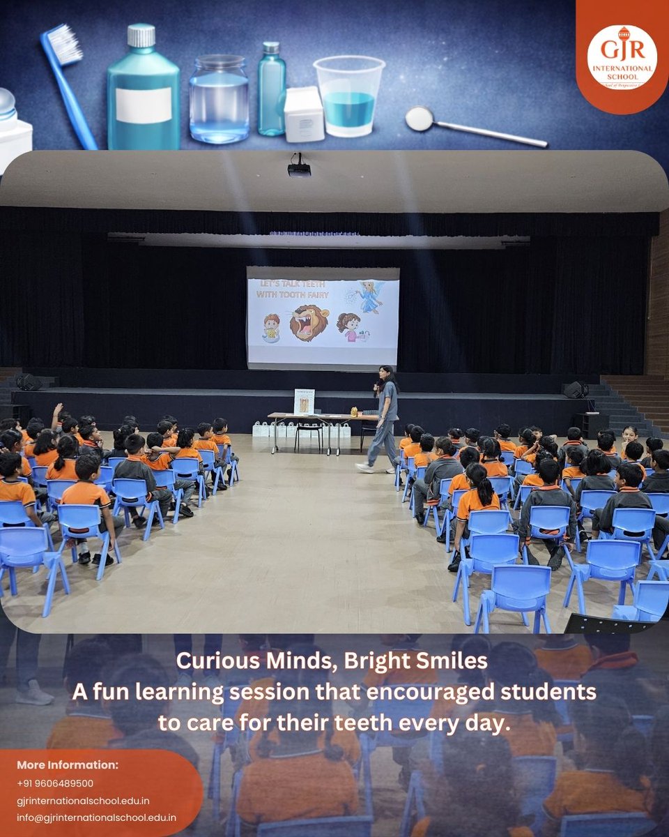 GJR International School tweet media