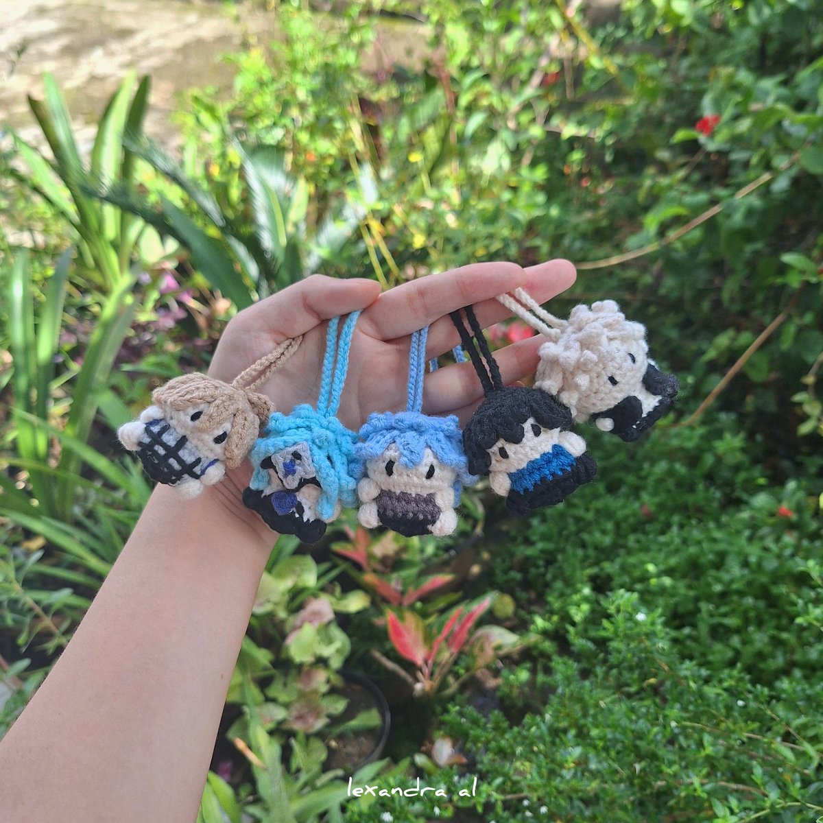 lexa_ndraal's tweet photo. Crochet chibi keychain
♡Mikoto milgram keychain
♡Martin cortis keychain
♡Dottore keychain
♡Idia keychain
♡Custom keychain https://t.co/yfzbupV4dW