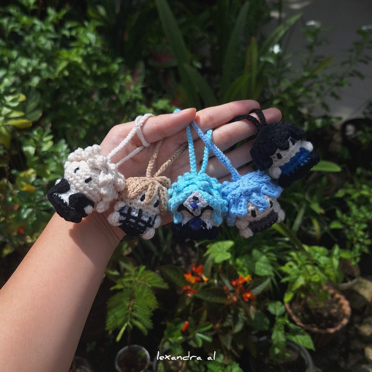 lexa_ndraal's tweet photo. Crochet chibi keychain
♡Mikoto milgram keychain
♡Martin cortis keychain
♡Dottore keychain
♡Idia keychain
♡Custom keychain https://t.co/yfzbupV4dW