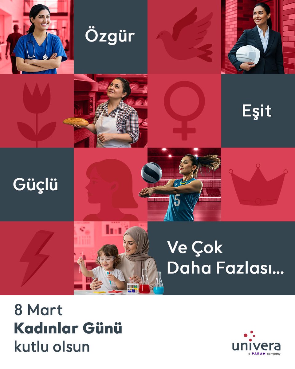 Kelimelerin tarif etmeye yetmediği kadınların 8 Mart Dünya Kadınlar Günü’nü kutlarız. ❤️

#8Mart #KadınlarGünü