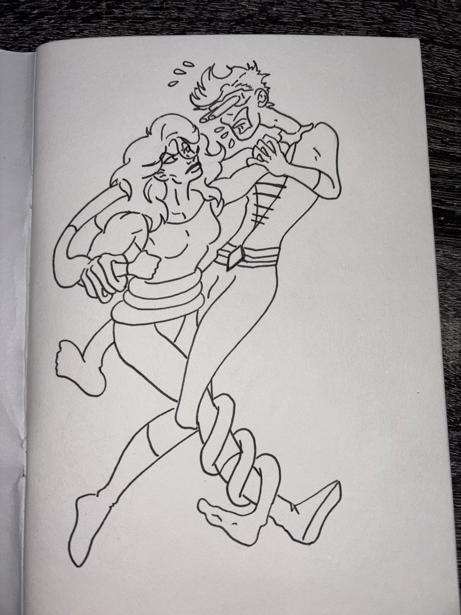 GregoryBui's tweet photo. Mon ami Yannick m’avait lancé le défi de dessiner la JLA vs les Avengers. Le premier combat aurait ressemblé à ça:
Miss Hulk vs Plastic Man
Qui serait le gagnant pour vous?
#jla #avengers #dccomics #marvel #drawing #vs #fanart #copicmarkers #promarker #shehulk #plasticman https://t.co/zU93kfHPdF