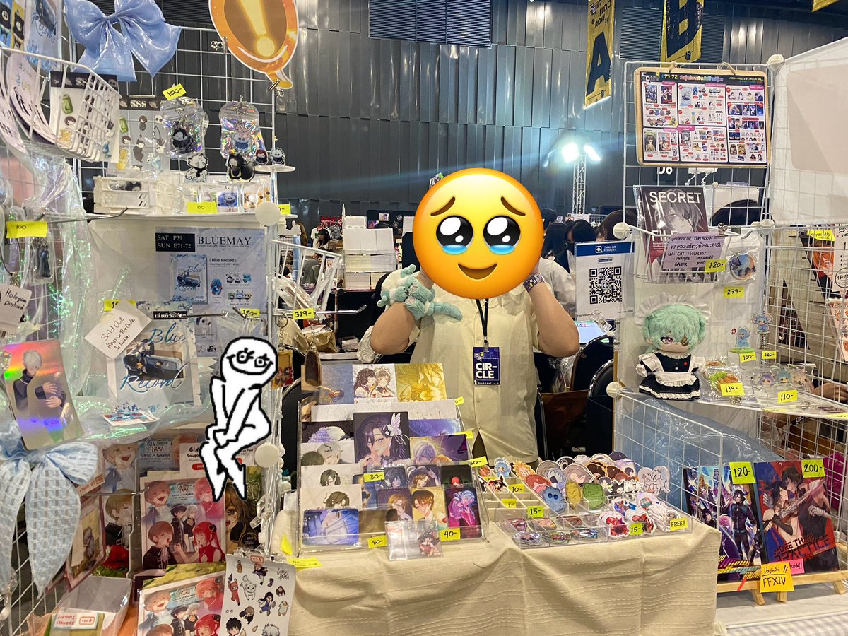 บูธE71-72เปิดแล้ว แวะกันมาได้เลยนะคะ! พร้อมกับผองเพื่อนอีกจำนวนมาก

#CQ9 #CQ9_SUN