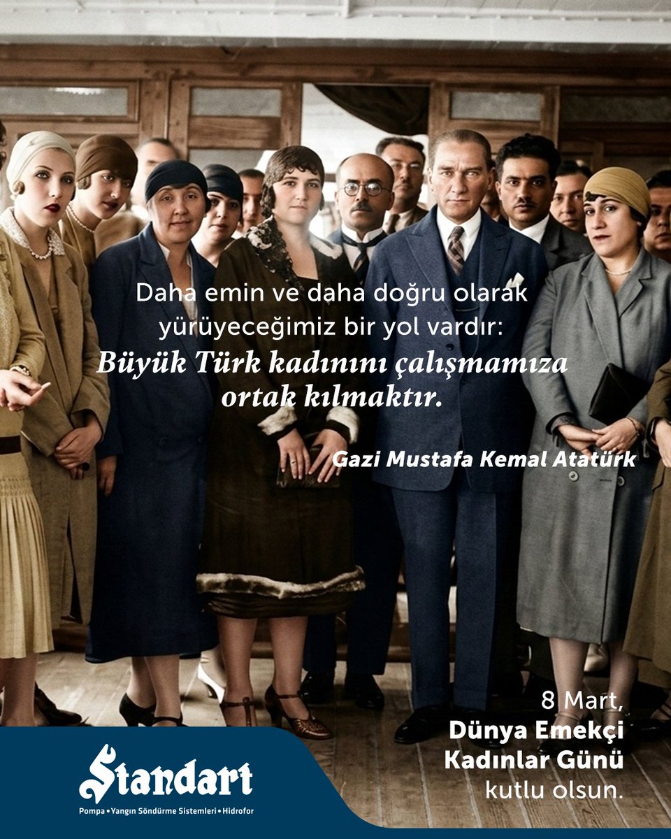 StandartPompaTr's tweet photo. Gücünü emeğinden, üretkenliğinden ve cesaretinden alarak hayatın her alanına imzasını atan; dünyaya güç katan tüm kadınların Kadınlar Günü’nü kutluyoruz.

#8Mart #DünyaEmekçiKadınlarGünü https://t.co/eZRxattiyZ