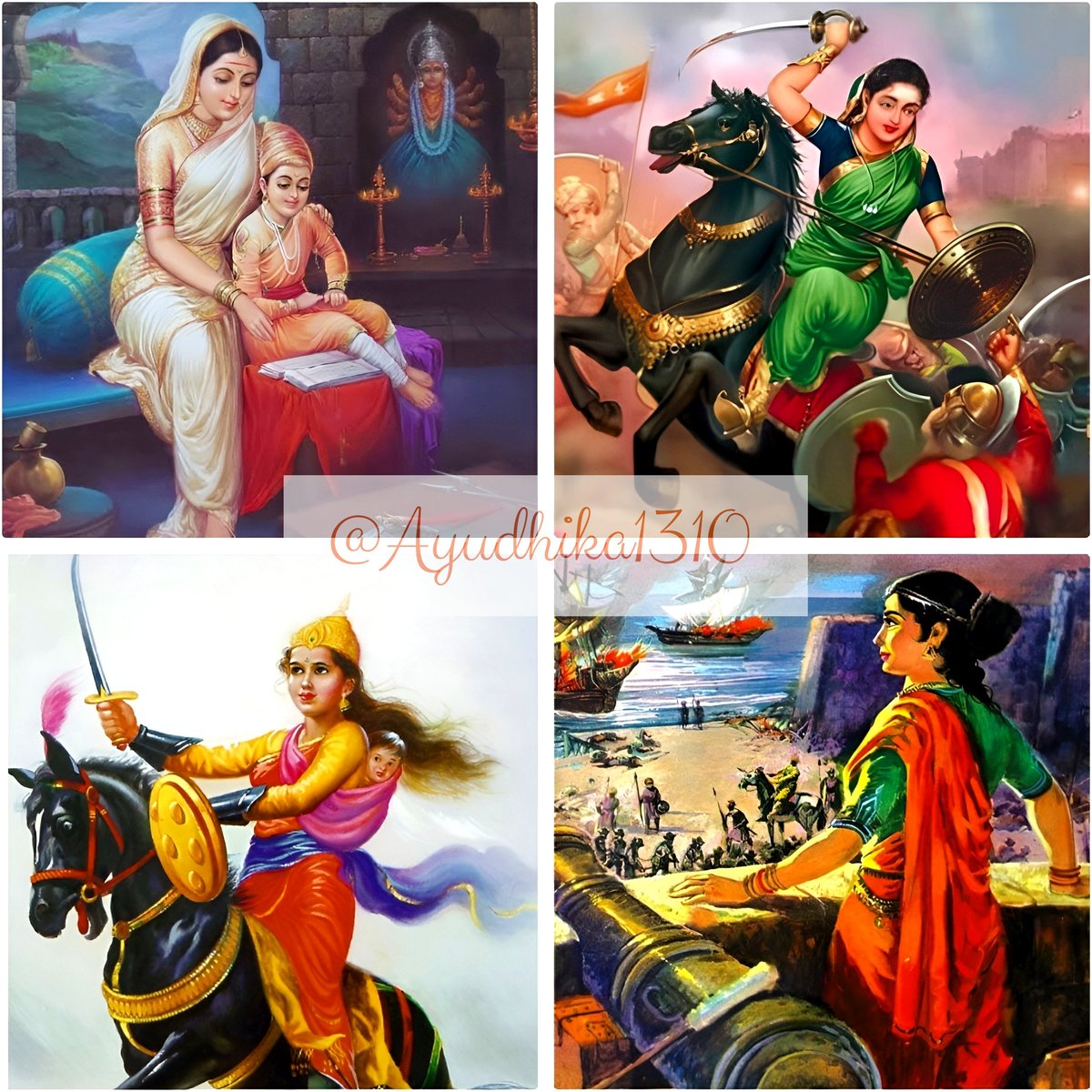On this Women’s Day, we bow to the Shakti that flows through every woman, the same divine energy that moves rivers, ignites fire, and sustains dharma. 

Celebrate not just her strength, but her sacred presence. 

From Jijabai’s nurturing vision, Rani Chennamma’s defiance, Rani