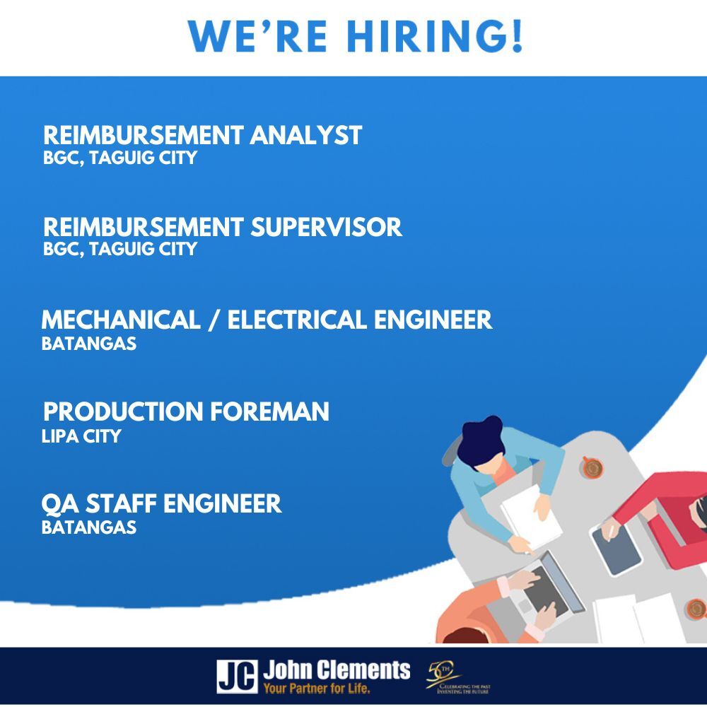 johnclementsph's tweet image. ✨ Your next career opportunity could be here.

Whether you're looking to grow your career or take on a new challenge, there might be a role for you.

🔗 View in our Bio!

#NowHiring #HiringPH #JobOpportunities #CareerGrowth #JobAlert