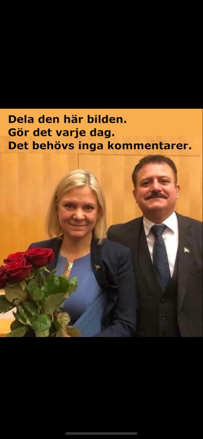 <a href="/hellgrenmarie/">Marie</a> Socialdemokraterna är ett hot mot Sveriges demokrati och det svenska folket.