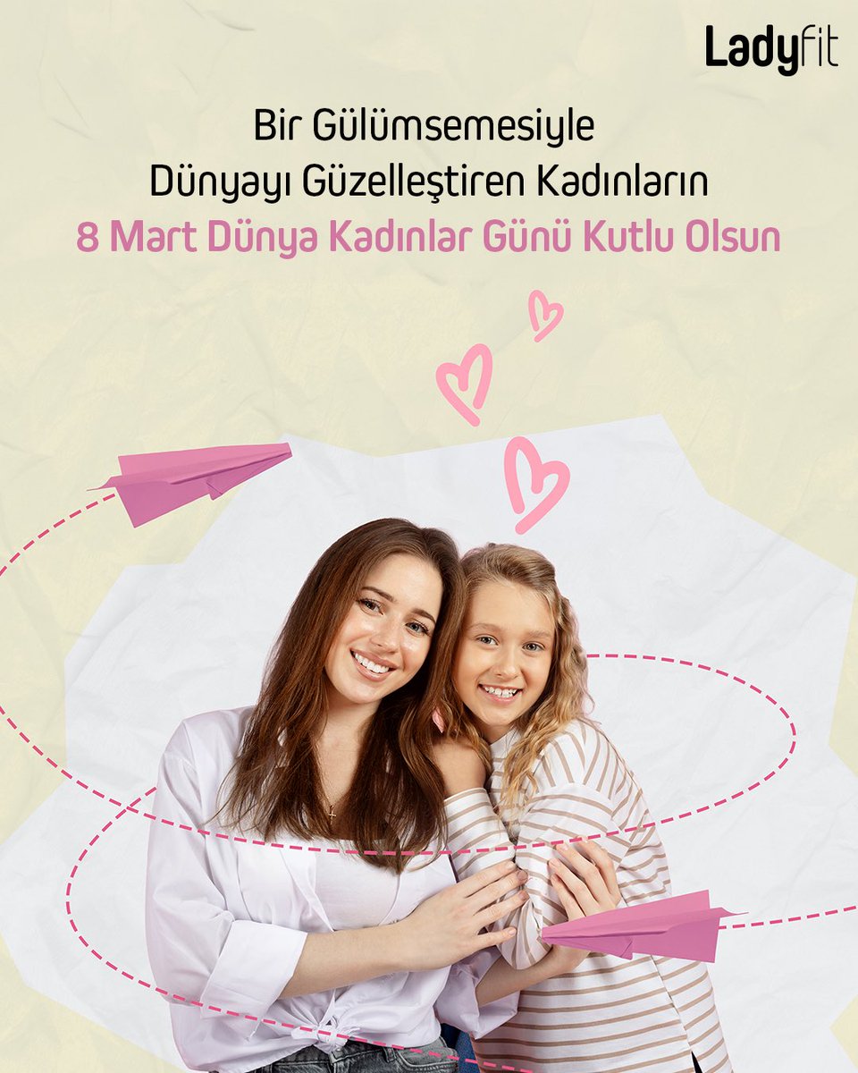 ladyfittr's tweet photo. Bir gülümsemesiyle dünyayı güzelleştiren tüm kadınların, 8 Mart Dünya Kadınlar Günü kutlu olsun. 🤍 

#ladyfit #8MartDünyaKadınlarGünü https://t.co/JbtZjOXrKx