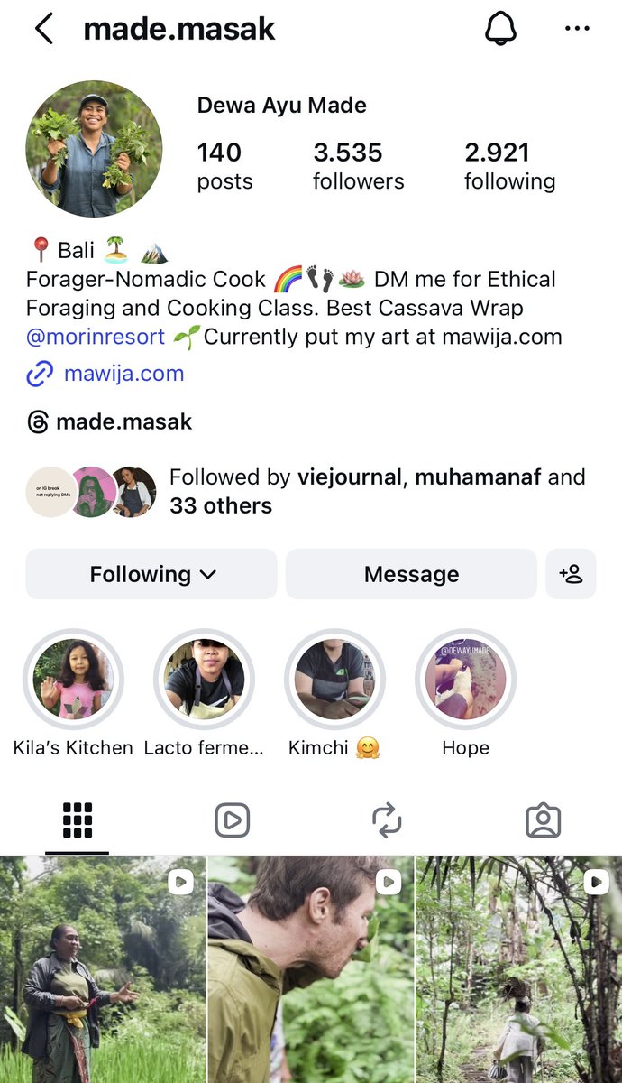 Hello friends kalian udah pernah foraging belum? Untuk yg tertarik sama ilmu memasak dari alam sekitar Bali mau ikutan kegiatan ini bareng aku nga setelah lebaran. Bisa nginep di rumah kak made juga kalo mau, lokasi ada di Tabanan. Karna rumahku jauh rencananya bakal nginep biar