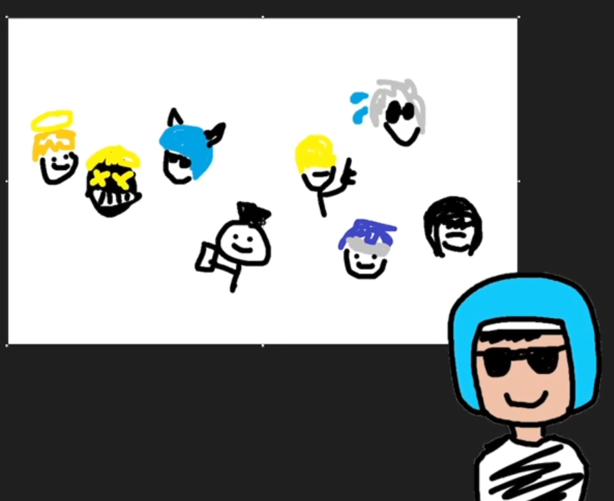 jimmy making his own batchelors fanart 🥹