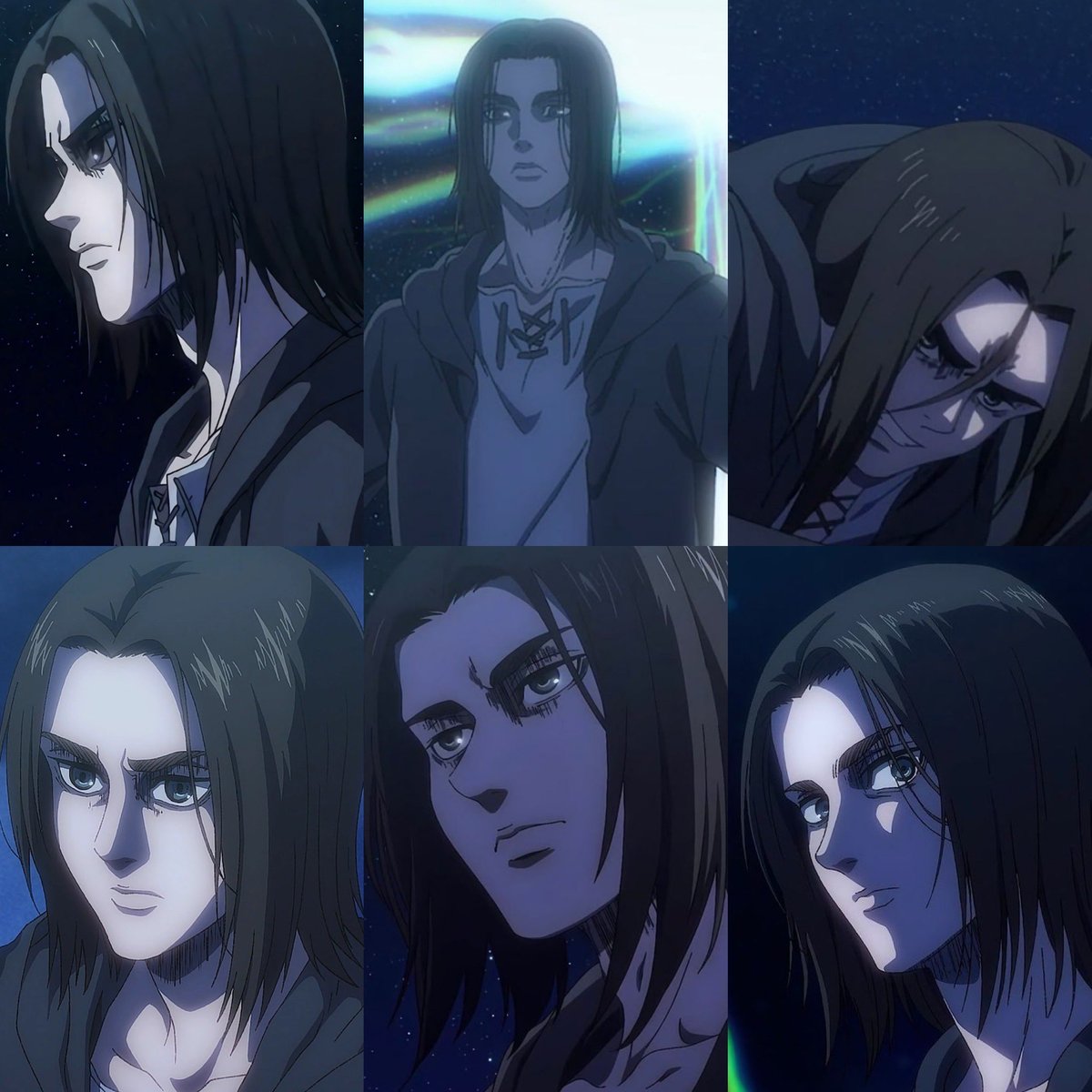 Eren jaeger under paths lighting is so gorgeous