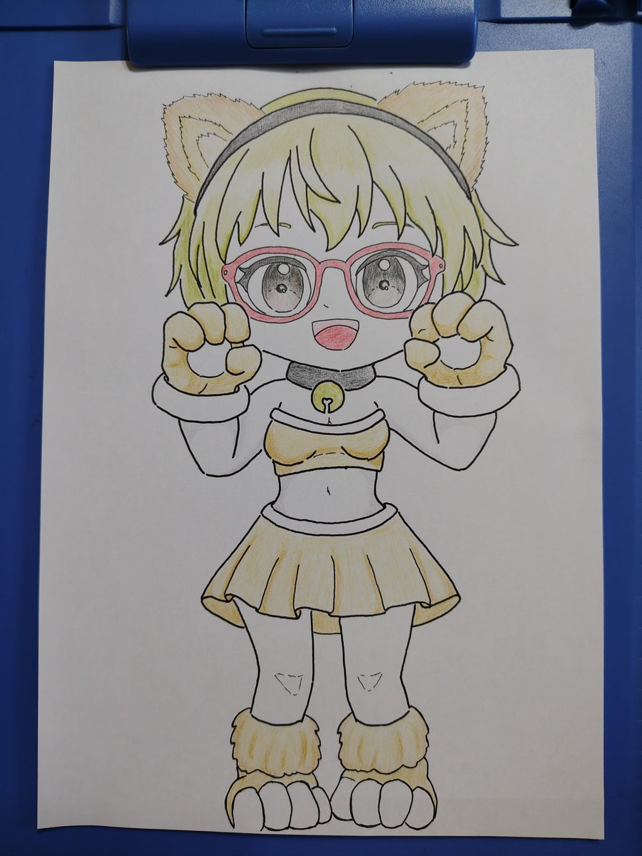 落書きです
作品名【みったんさん３等身】
この間描いたキャラクターを３等身で描いてみました