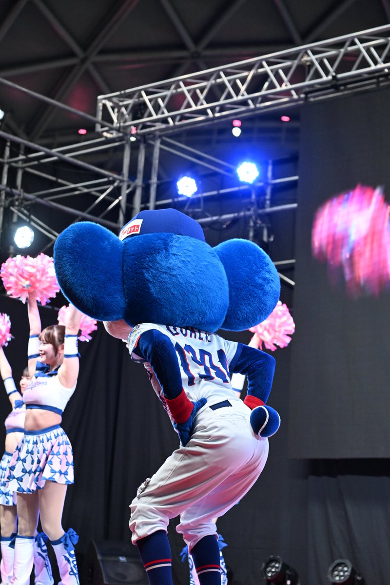 ドアラさん&amp;チアドラステージ
ドアラさんのおちり
2026.3.8 バンテリンドームナゴヤ