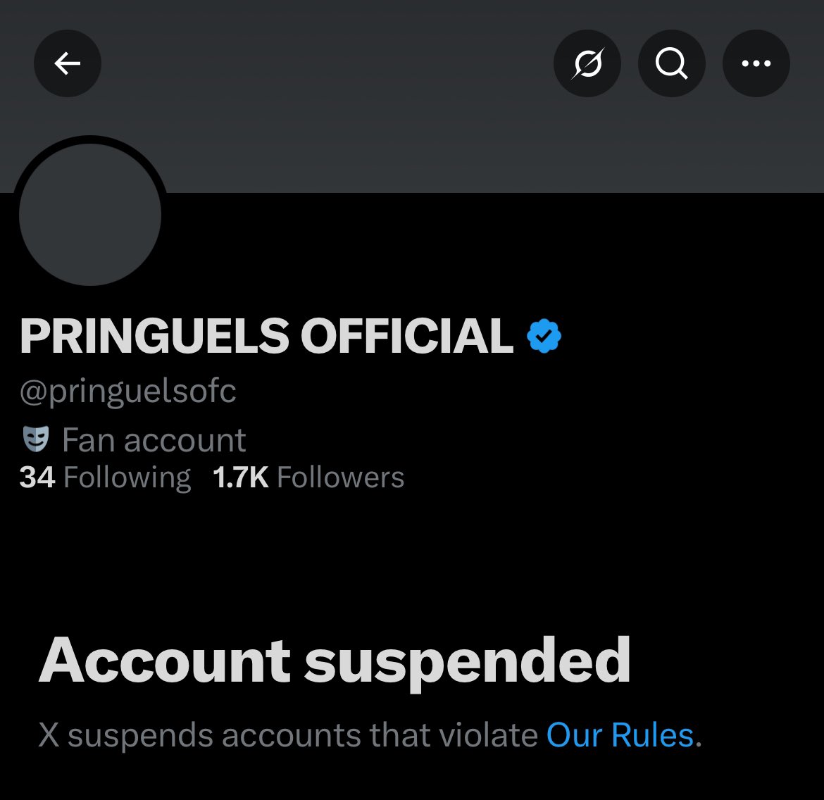 mitsumiguel's tweet photo. bakit suspended ang account ng PrinGuels Ofc? as far as I can remember ay ilang days ng walang ganap ang dalawa so walang updates dito kaya bakit naman masususpended? https://t.co/0XP7OM3qHh