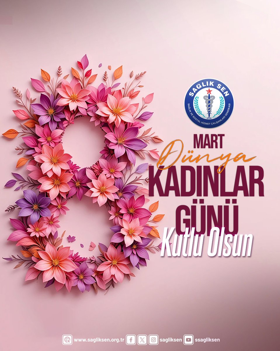 Kadın şefkattir.

Kadın umuttur.

Kadın hayattır.

Emeğiyle dünyayı güzelleştiren tüm kadınların 8 Mart Dünya Kadınlar Günü kutlu olsun. 🌸

#DünyaKadınlarGünü