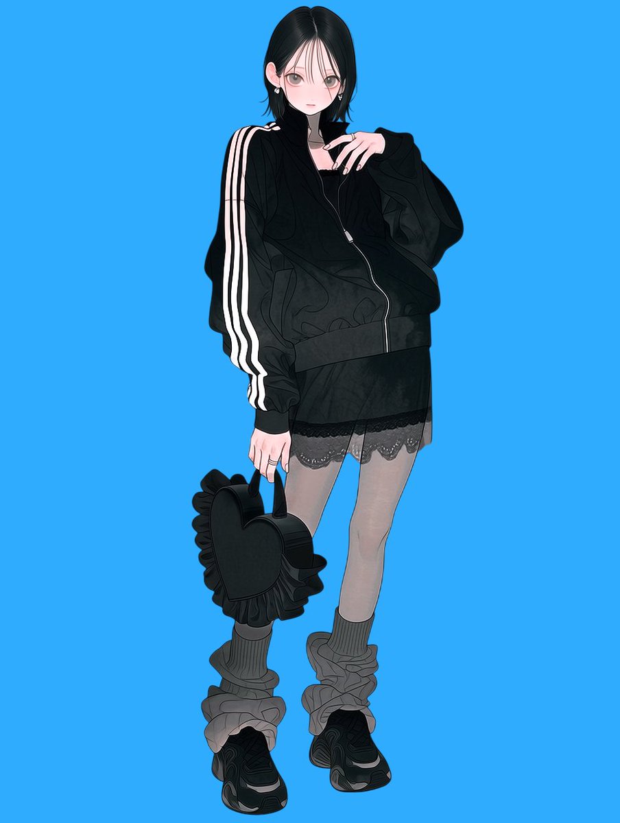 スポーツミックスコーデ