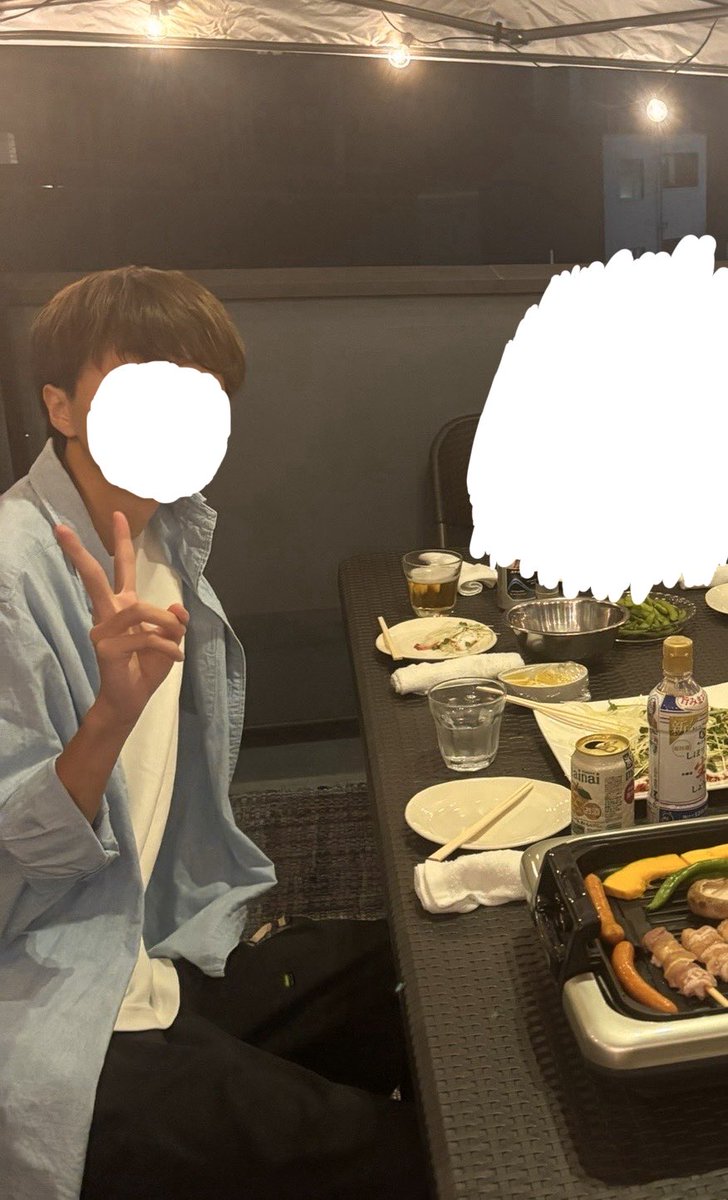 去年の夏は茶髪でした