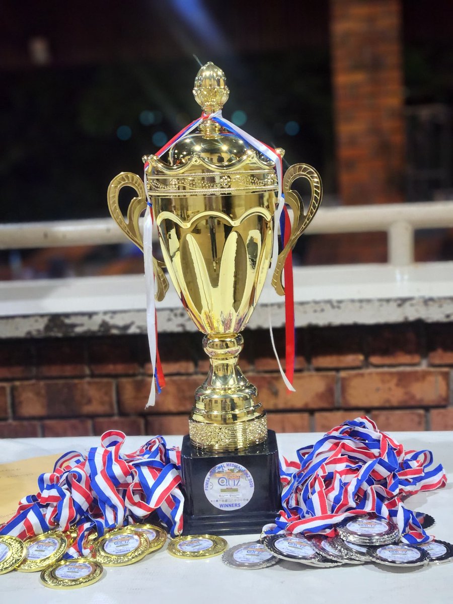 OfficialFUMSA's tweet photo. Congratulations to @KingCeasorUni who have emerged champions in the 2026 FUMSA National Medical Quiz
Special thanks to @UCUniversity for hosting us https://t.co/L6tsACcrRH