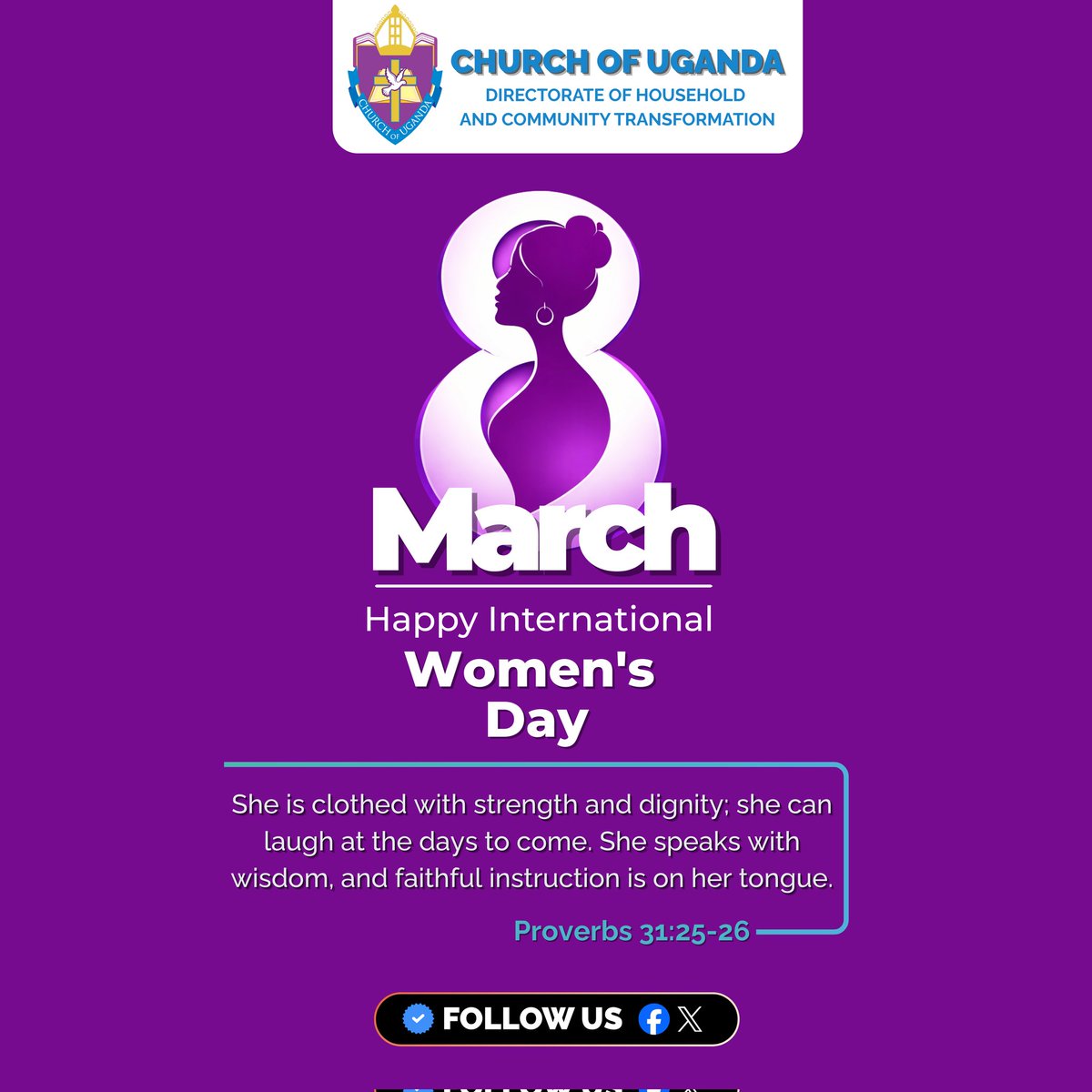 HCT_Direcorate's tweet photo. Happy Women’s Day to the incredible women who shape our homes, lead our communities, and inspire the world with strength, wisdom, and grace. Today, we celebrate your courage and the sacrifices you make to make life better for everyone around you. 🌸

 #InternationalWomensDay2026 https://t.co/SrfBhZguRg