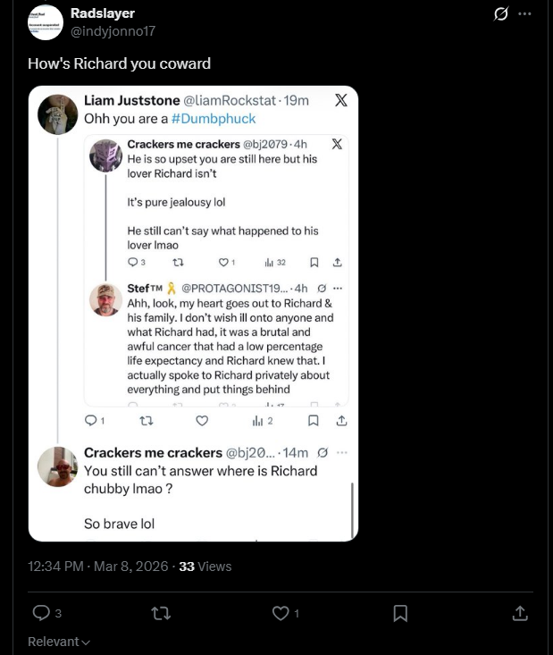 Razor1640's tweet image. Oh you're a #dumbfuck @indyjonno17 🤭

#mrmultipleaccounts again 🤣🤣🤣🤣🤣🤣🤣

Good job @GreyhamJohnson @liamRockstat @kevvyjohnooo @HarryJenso