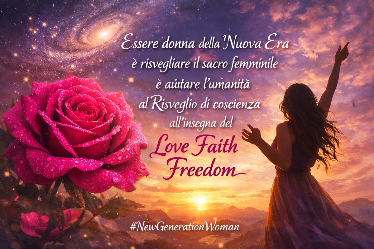 DjGiuliaRegain's tweet photo. Buona Festa delle Donne 🌹✨
#NewGenerationWoman https://t.co/oTi3Rj777y