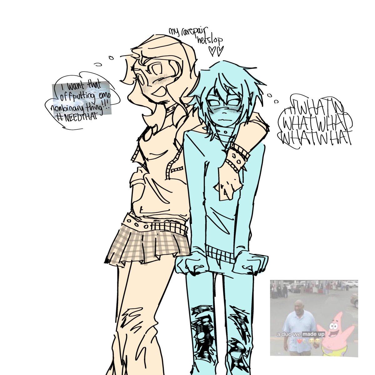 freminetautism's tweet photo. A DUO I MADE UP ππ―π₯π₯ once again just shipping my favs and making up sum bullshit from there #sunsetshimmer x #thoraxmlp um uh #sunrax?? https://t.co/wgUiEG4KwW