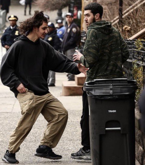 jonesville's tweet photo. I am so sick of this shit.

.@JakeLang held an anti-Islam protest today in NYC and two Muslims tossed a f*cking IED at him.

We have been force fed this lie that Islam is a religion of peace, yet time and time again they prove otherwise.

They are clearly NOT peaceful.

They are clearly NOT here to assimilate.

They are here to divide, outnumber, subjugate, and spread Islam. That’s it.

They don’t give a damn about peace or democracy or the American dream.

Deport these bloodthirsty parasites before it’s too late. They don’t deserve to be here.