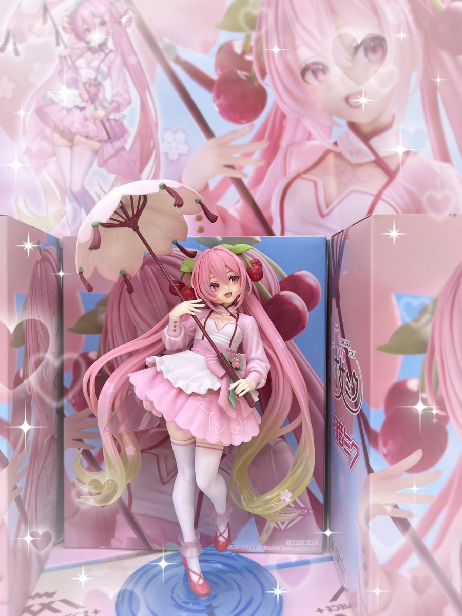 💫🐝新景品入荷情報🐝💫 🆕【桜ミクAMP＋ フィギュア～桜ドレスver