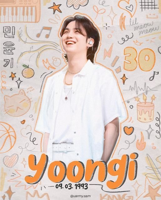 Be_Freak_LikeMe's tweet photo. @bts_bighit #HappySUGADay! Can't believe you're turning 33 years old already. I'm happy to see that you grew up to be an incredible person with such a kind heart. Wish you all the happiness and health in this world 
Happy birthday! 🎂🎉🎊
Love you 💖✨️
Att: Angel 😇 https://t.co/CVbiUDgOZa