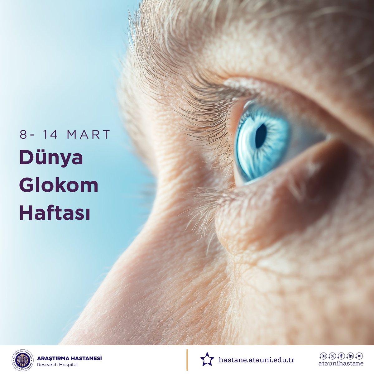 Glokom, sinsi ilerleyişiyle görme kaybına yol açan ciddi bir göz hastalığıdır. Erken tanı ve düzenli göz muayenesi ile önlenebilir. Dünya Glokom Haftası'nda gözlerinizin sağlığını ihmal etmeyin.
<a href="/atauni1957/">Atatürk Üniversitesi</a>
#DünyaGlokomHaftası #GözSağlığı #GlokomFarkındalığı