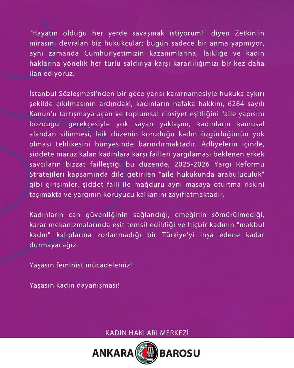 8 Mart Dünya Kadınlar Günü Basın Açıklamamız

instagram.com/p/DVnPu3ZDETy/…