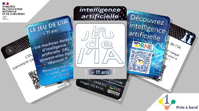 Cycles 3️⃣ et 4️⃣ | Enseigner | #IntelligenceArtificielle

📌 Le jeu de l’#IA, résoudre des énigmes portant sur l’intelligence artificielle

▶️ primabord.eduscol.education.fr/le-jeu-de-l-ia

✅ Démystifier l’IA et s’initier à l’IA
✅ Résoudre en 20 minutes différentes énigmes
✅ Un jeu à télécharger