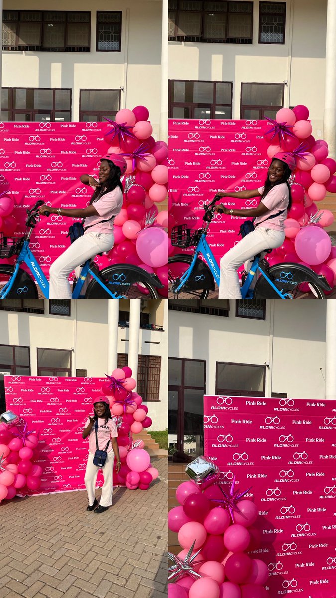 KuliRebecca's tweet photo. “Independence Day Ride” with Aldin Cycles✨
#pinkride https://t.co/nCUgUuwcBa