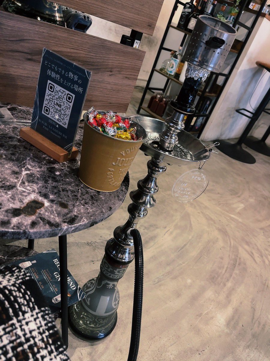 2026/3/8 LA NATURE( <a href="/lanature_shisha/">赤坂シーシャ LA NATURE（ラ・ナチュール）</a> ) / ライチ×ブルーベリー×アールグレイ
1年半ぶりくらいのひろさんシーシャ👼🏻上品で美味しい〜