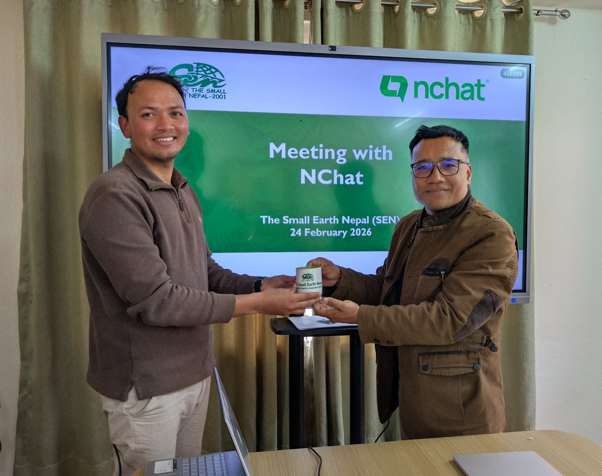 The Small Earth Nepal tweet media