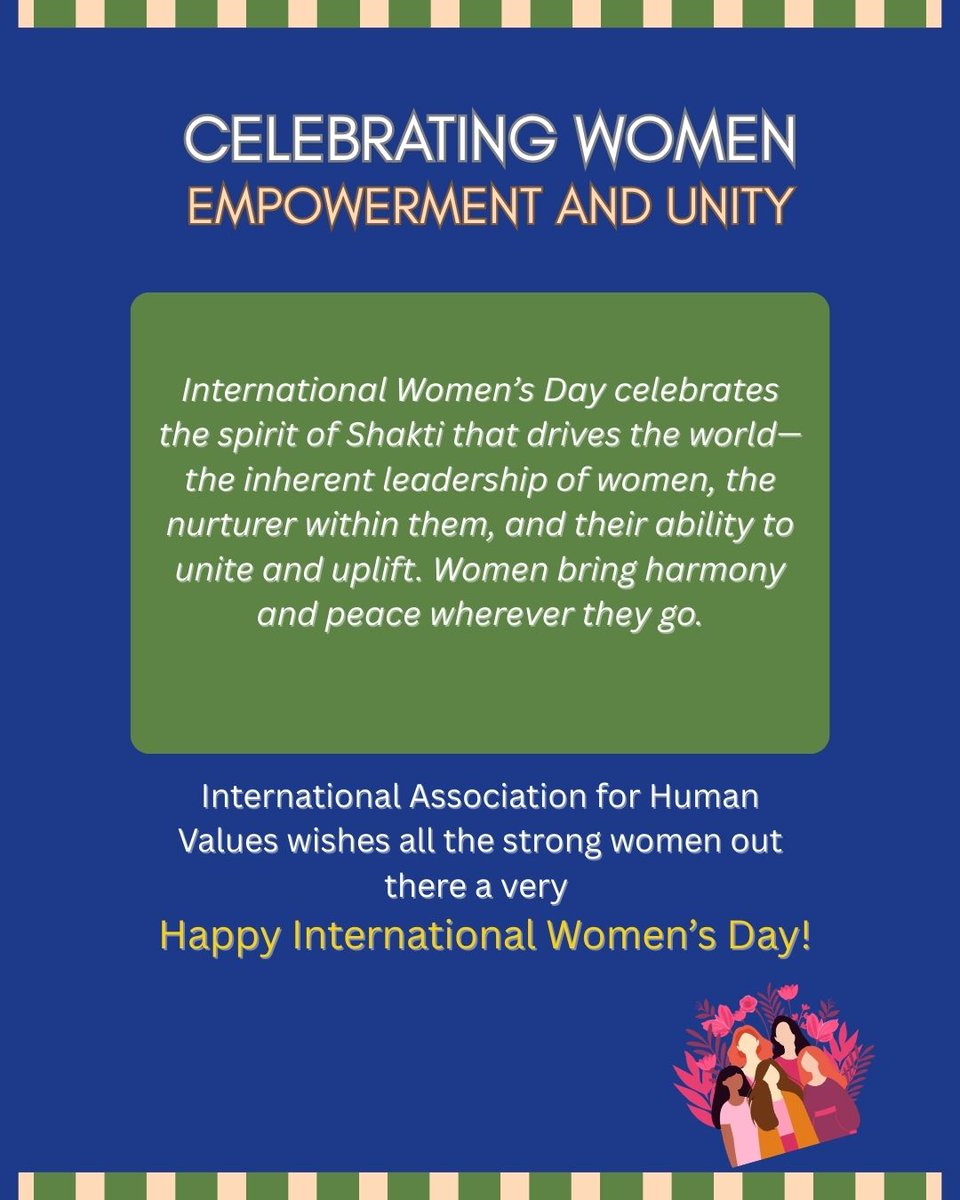 International Association for Human Values (IAHV) tweet media