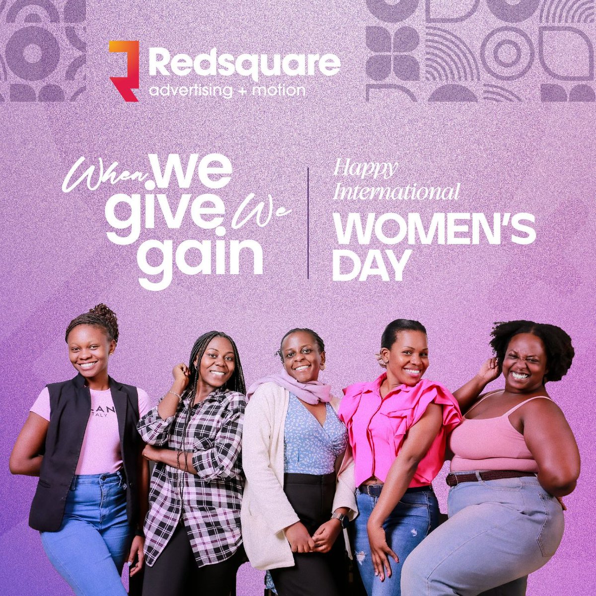 RedSquareAgency's tweet photo. When we give, we gain. 

This #InternationalWomensDay we celebrate women supporting, uplifting, and creating opportunities for one another. #happyWomensDay2026 

#InternationalWomensDay #GiveToGain #WomensDay2026 #Empowerment https://t.co/ugUx8cj4Fx