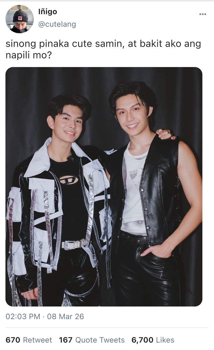 gaym3lle's tweet image. a #cargo one tweet au

iñigo papansin