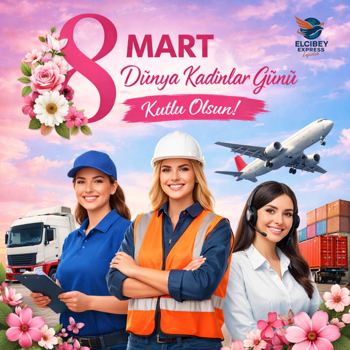 Elçibey Express Lojistik 8 Mart Dünya Kadınlar gününü kutlar.

#Lojistik #Express #ElçibeyExpressLojistik #8martdünyakadınlargünü #8mart