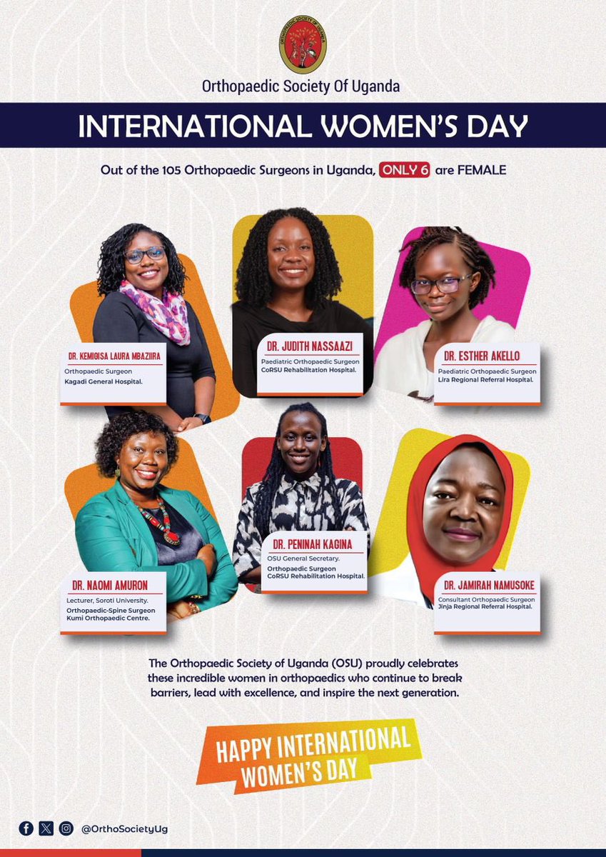 Orthopaedic Society of Uganda tweet media