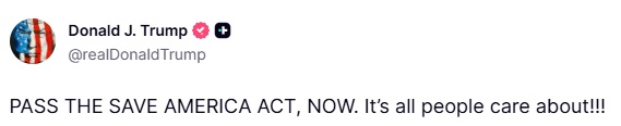 Commentary Donald J. Trump Posts From Truth Social tweet media