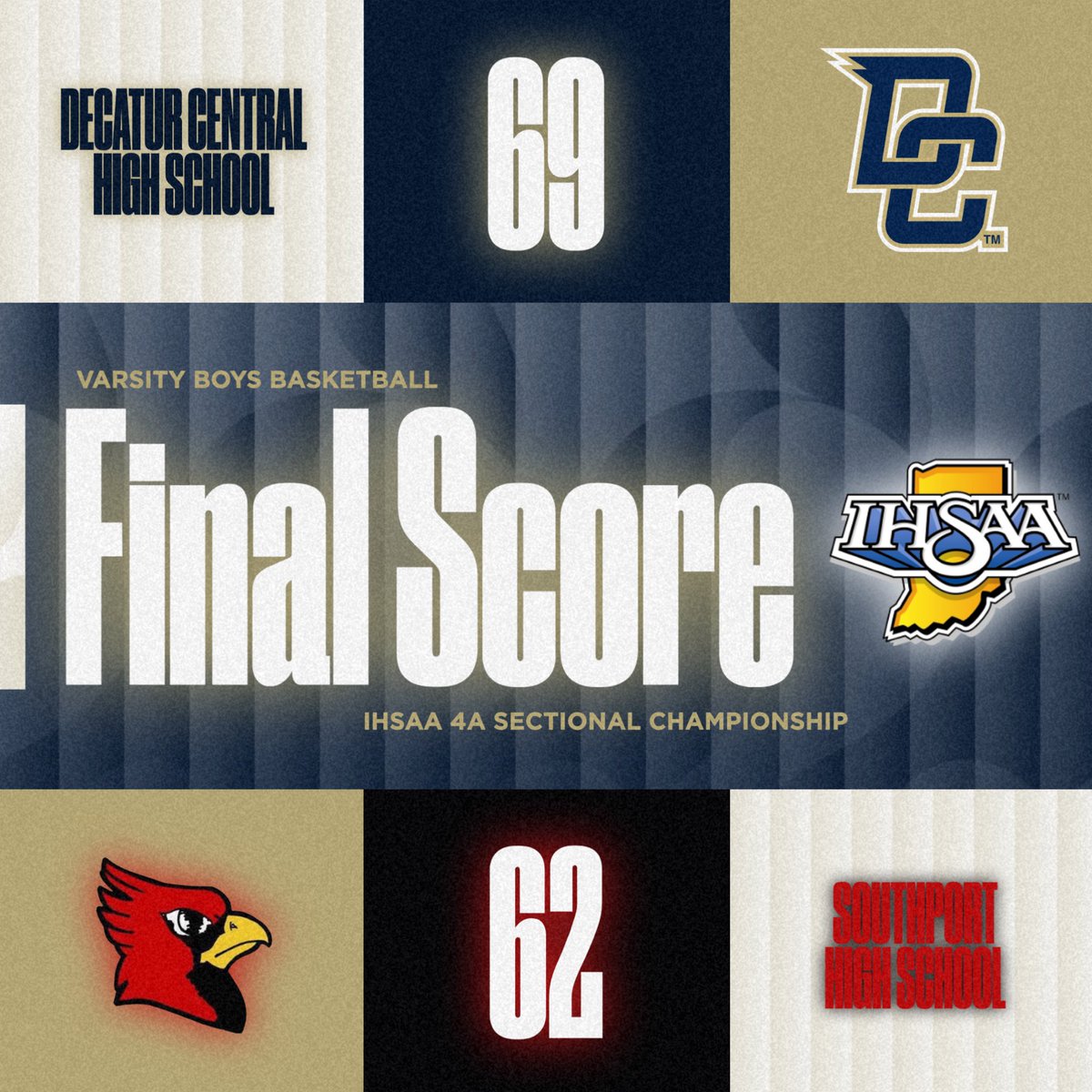 Decatur Central Basketball tweet media