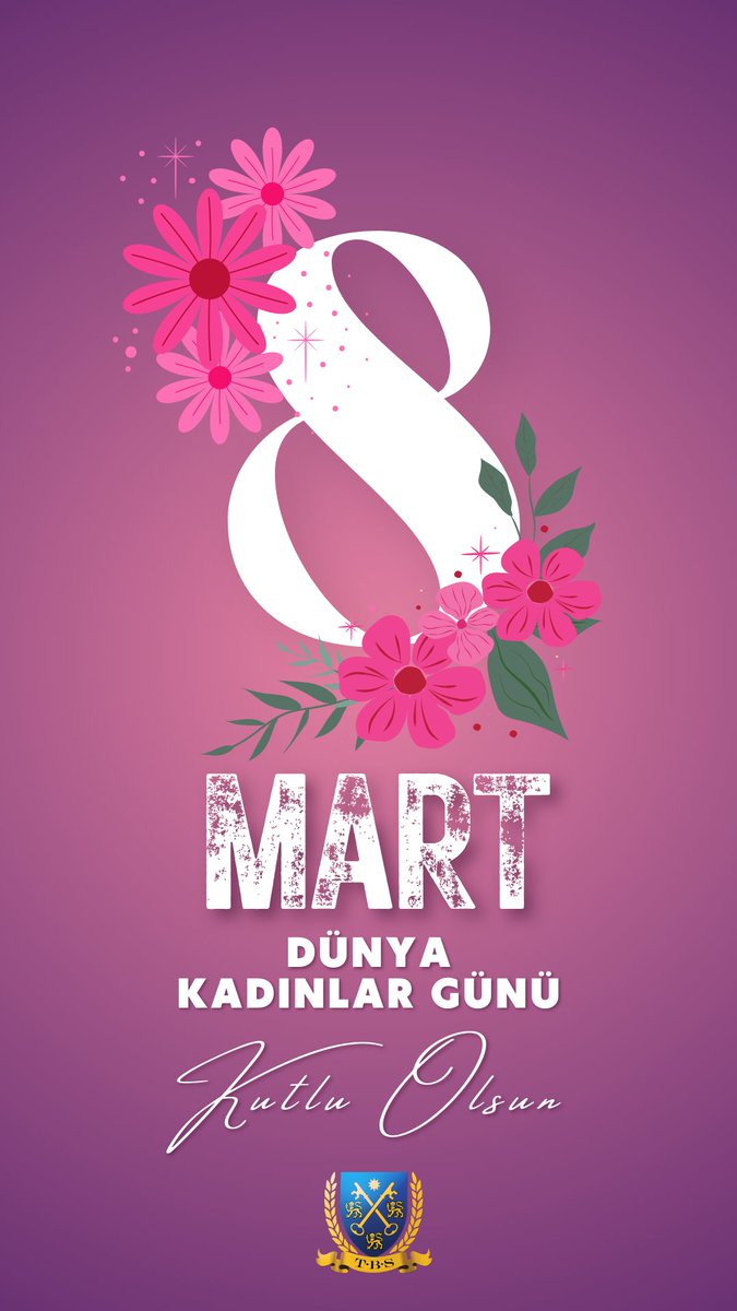 8 Mart Dünya Kadınlar Günü, tüm kadınlara sağlık, mutluluk ve eşitlikle dolu bir gelecek getirsin. Kadınlar Gününüz kutlu olsun!