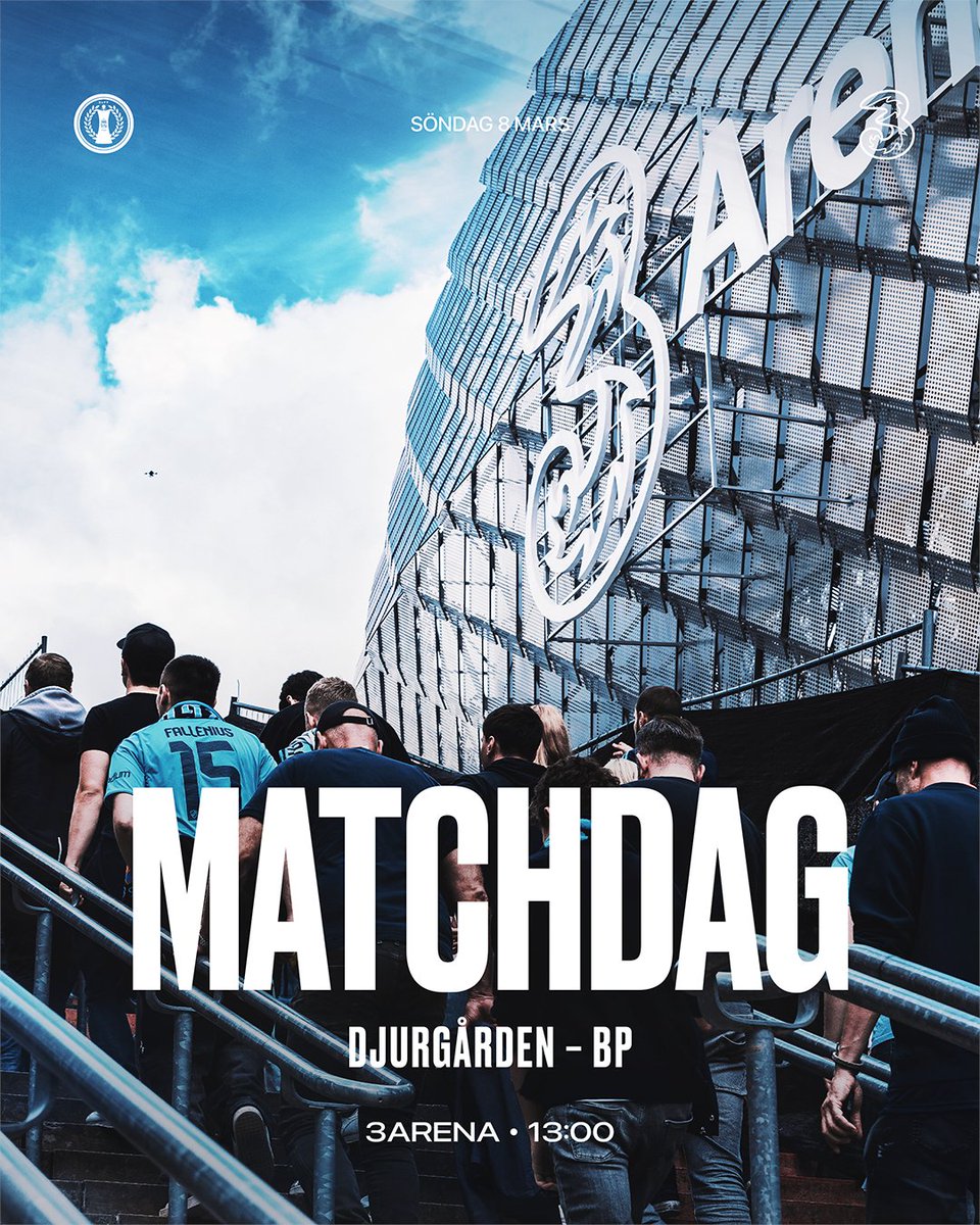 Det är gruppfinal mot BP – Vi ses på arenan!

Biljetter och all matchinformation i appen och på DIF.se