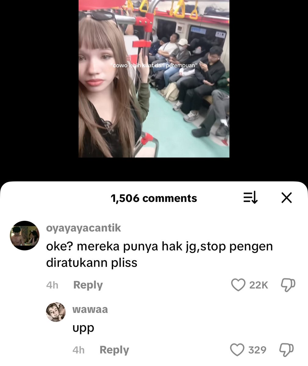 rezafq76__'s tweet photo. Najis bet anjir. Touch some grass girl, be a woman doesn’t mean u got everything, stop mental pengen diratukan cwo, sama” byr pajak jg https://t.co/5H050DUTMU